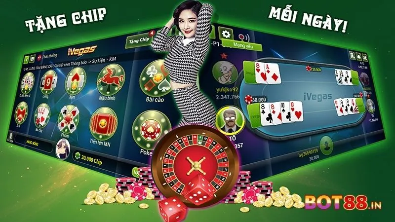 Tham gia chơi Game Bài BOT88 nhận nhiều phần thưởng giá trị