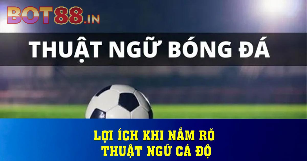 Những thuật ngữ phổ biến trong cá cược bóng đá online