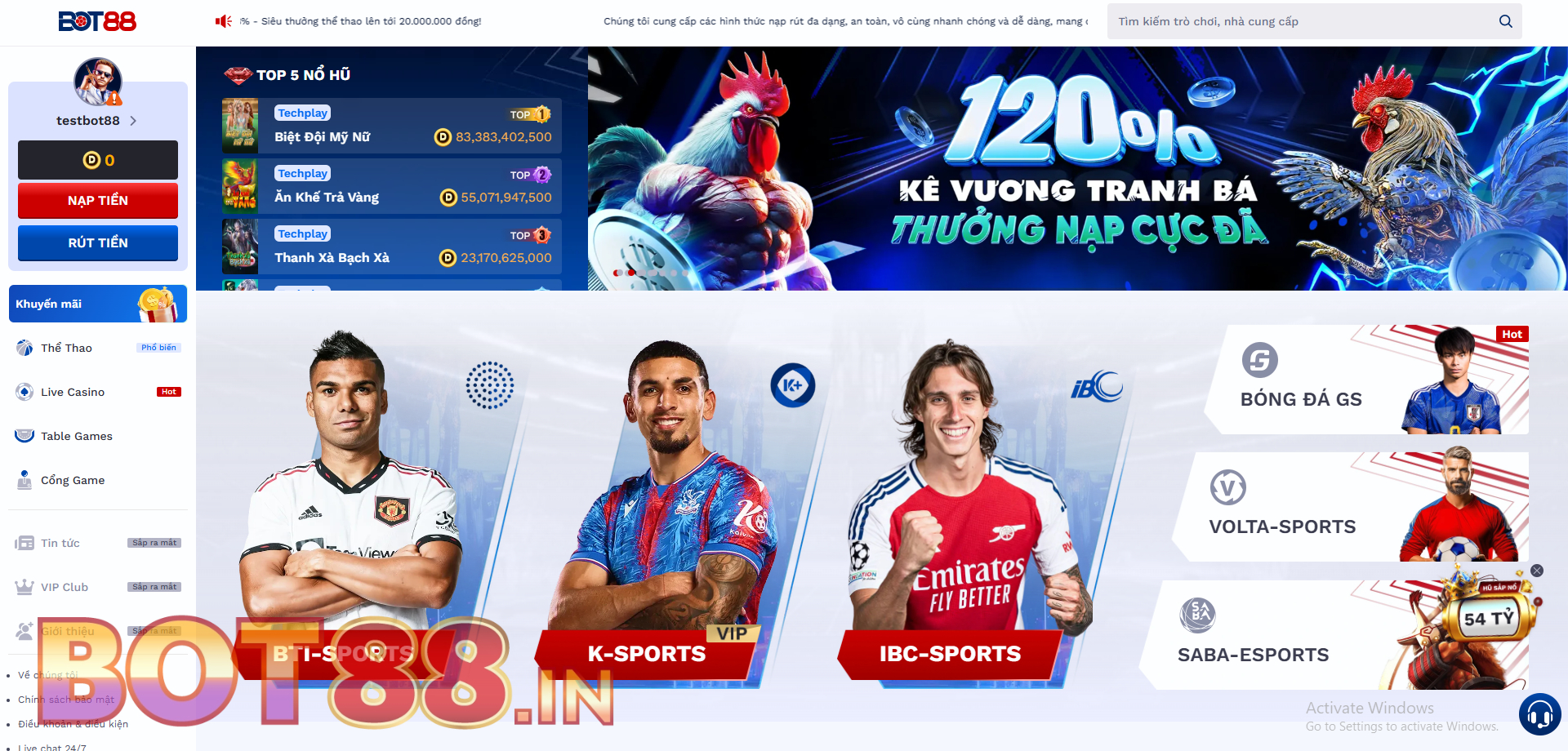 Quy định cần tuân thủ trước khi thực hiện lệnh rút tiền BOT88